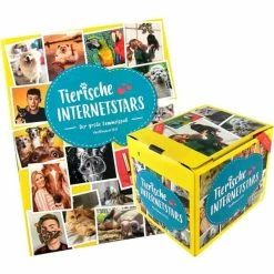 Panini Tierische Internetstars Sticker - Album + Display Mit 50 Tüten