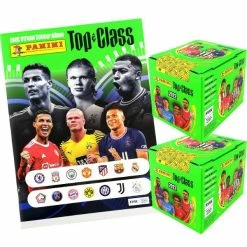 Panini Top Class 2022 Sticker - Album + 2 Displays (=100 Tüten)