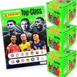 Panini Top Class 2022 Sticker - Album + 3 Displays (=150 Tüten)