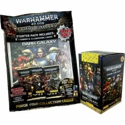 Panini Warhammer 40.000 - Dark Galaxy Trading Cards - Starterpack + Display