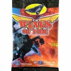 Panini Wings Of Fire Sticker + Flugzeuge - Tüte Mit 2 Stickern + 1 Flugzeug