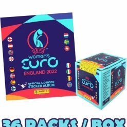 Panini Frauen EM 2022 Sticker - Album + 1 Display Mit 36 Tüten