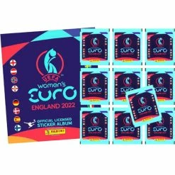 Panini Frauen EM 2022 Sticker - Album + 10 Tüten