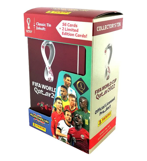 Panini World Cup 2022 Adrenalyn XL - Classic Tin Rot 1 Panini World Cup 2022 Adrenalyn XL - Classic Tin Rot