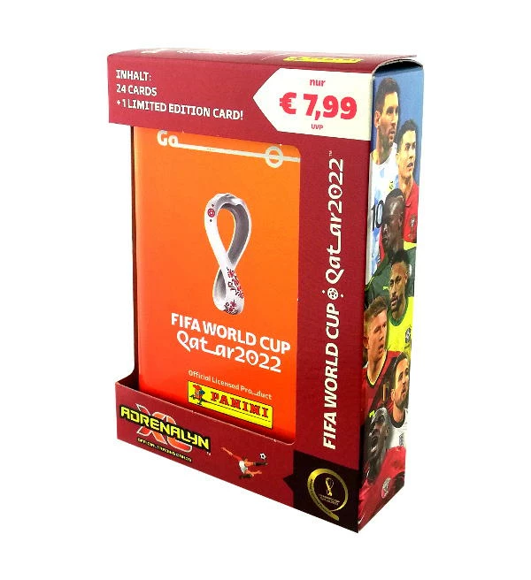 Panini World Cup 2022 Adrenalyn XL - Pocket Tin Orange 1 Panini World Cup 2022 Adrenalyn XL - Pocket Tin Orange