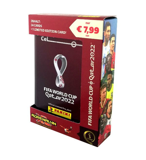 Panini World Cup 2022 Adrenalyn XL - Pocket Tin Rot 1 Panini World Cup 2022 Adrenalyn XL - Pocket Tin Rot