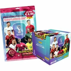 Panini World Cup 2022 Adrenalyn XL - Starter Pack + Display Mit 50 Tüten